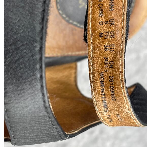 Clarks Artisan Tiffani Aldora Black Leather Slingback Comfort Sandal Women 7.5 - Picture 12 of 12